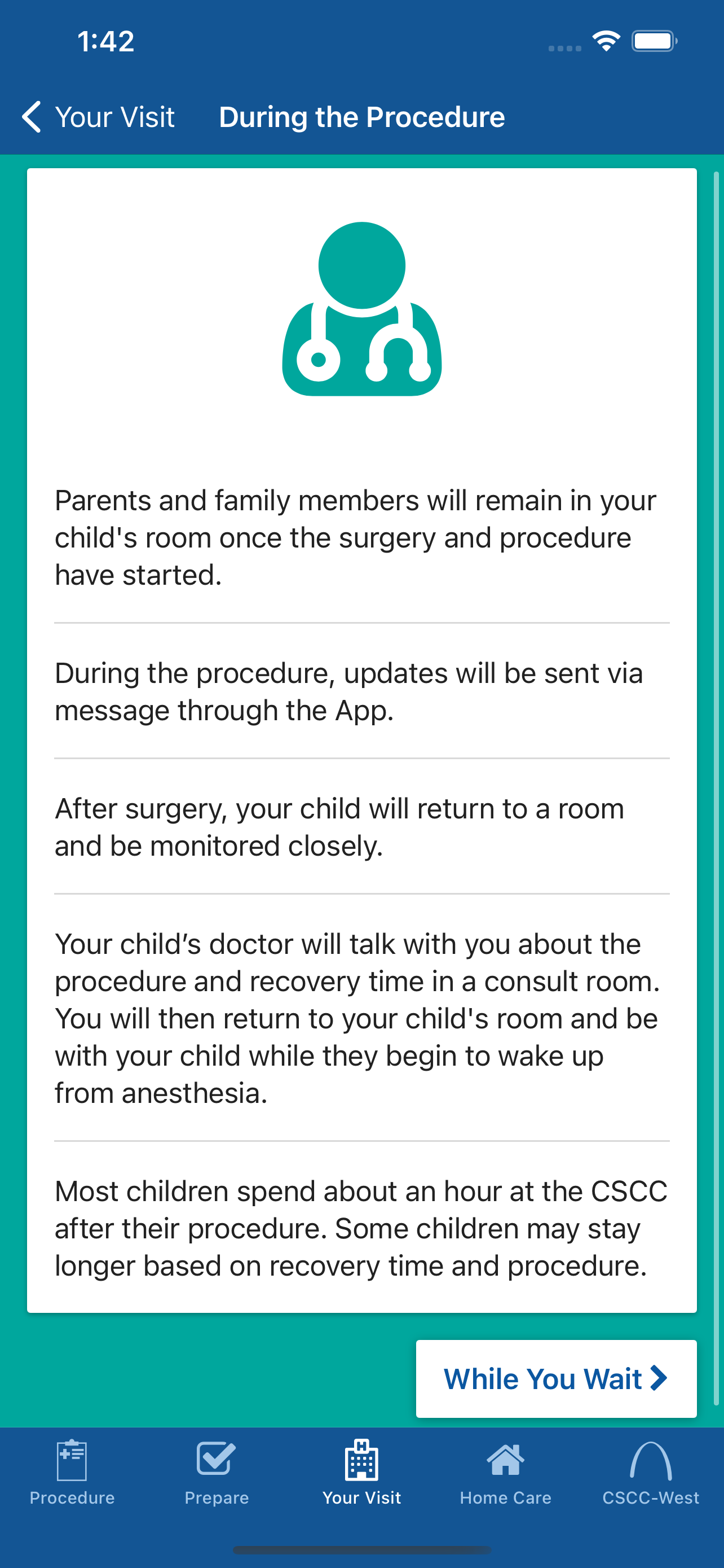 Your Visit
