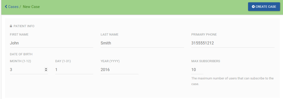 Selecting Birthdate